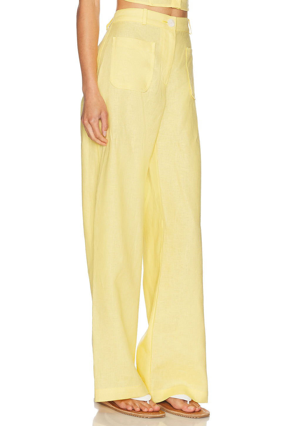 Barrel Button Pocket Pant