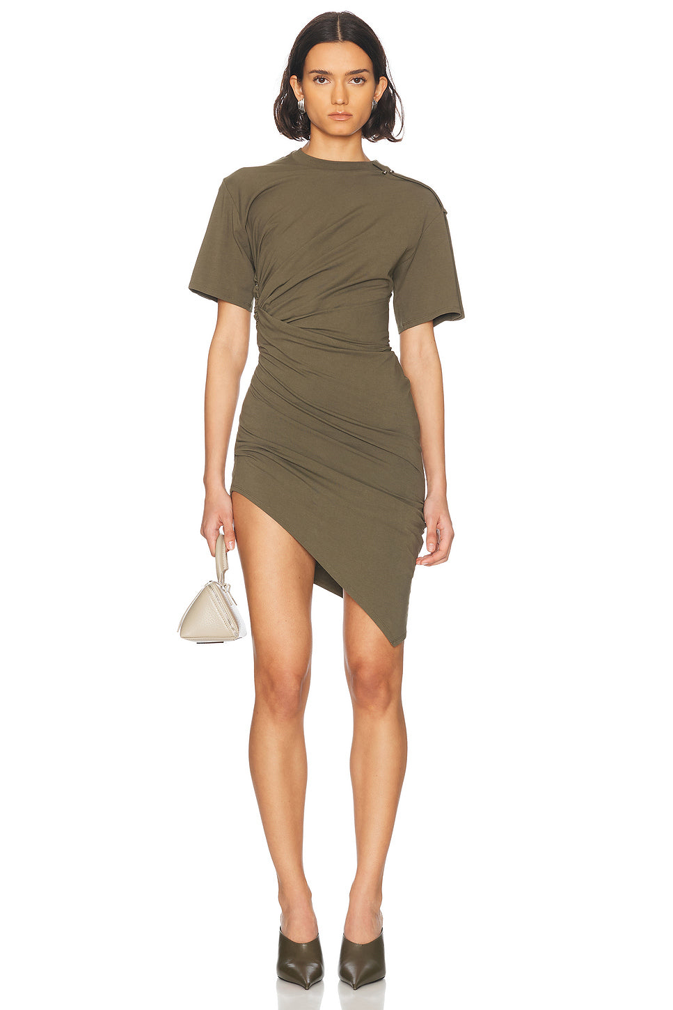 Ruched Mini Dress