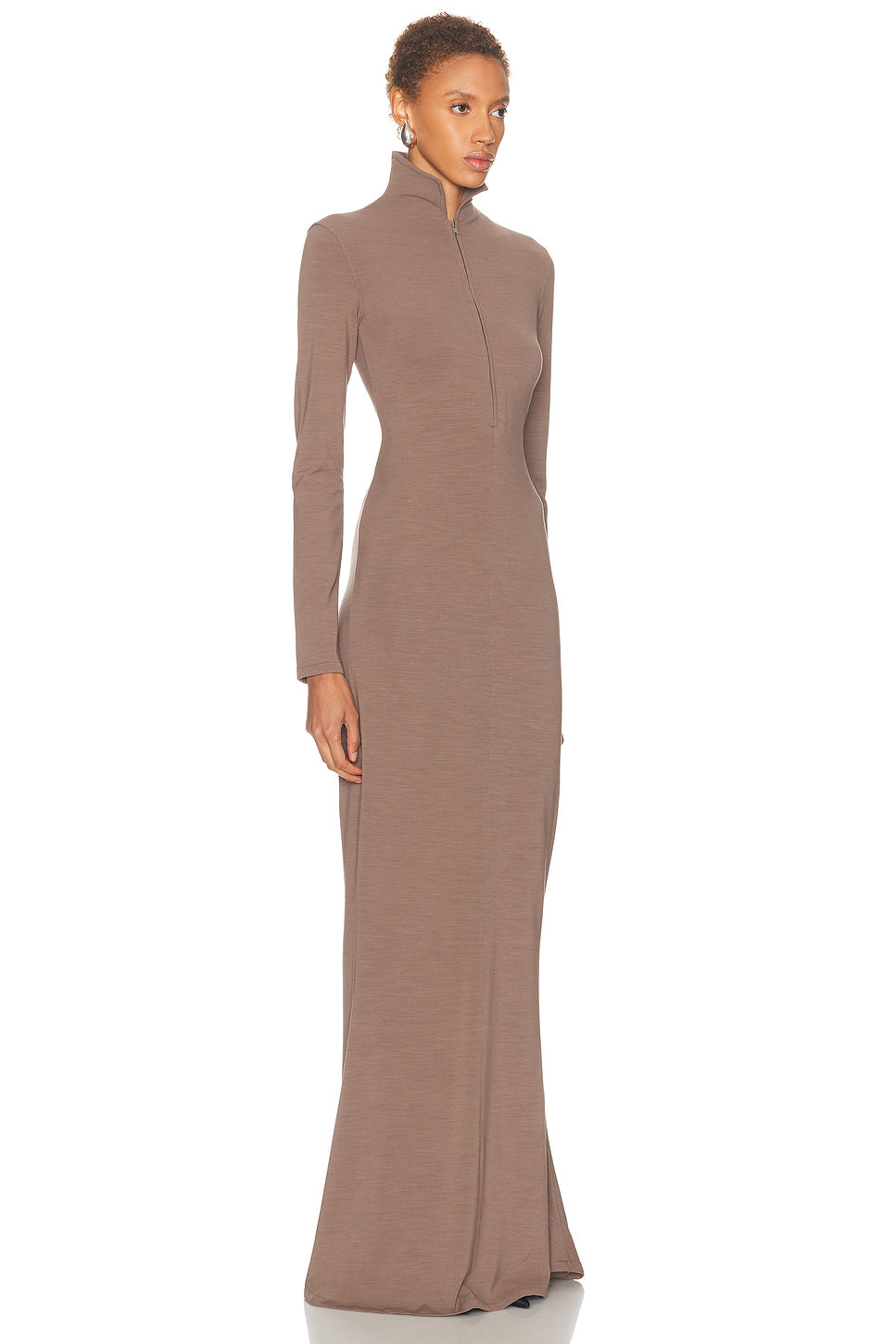 Column Jersey Dress