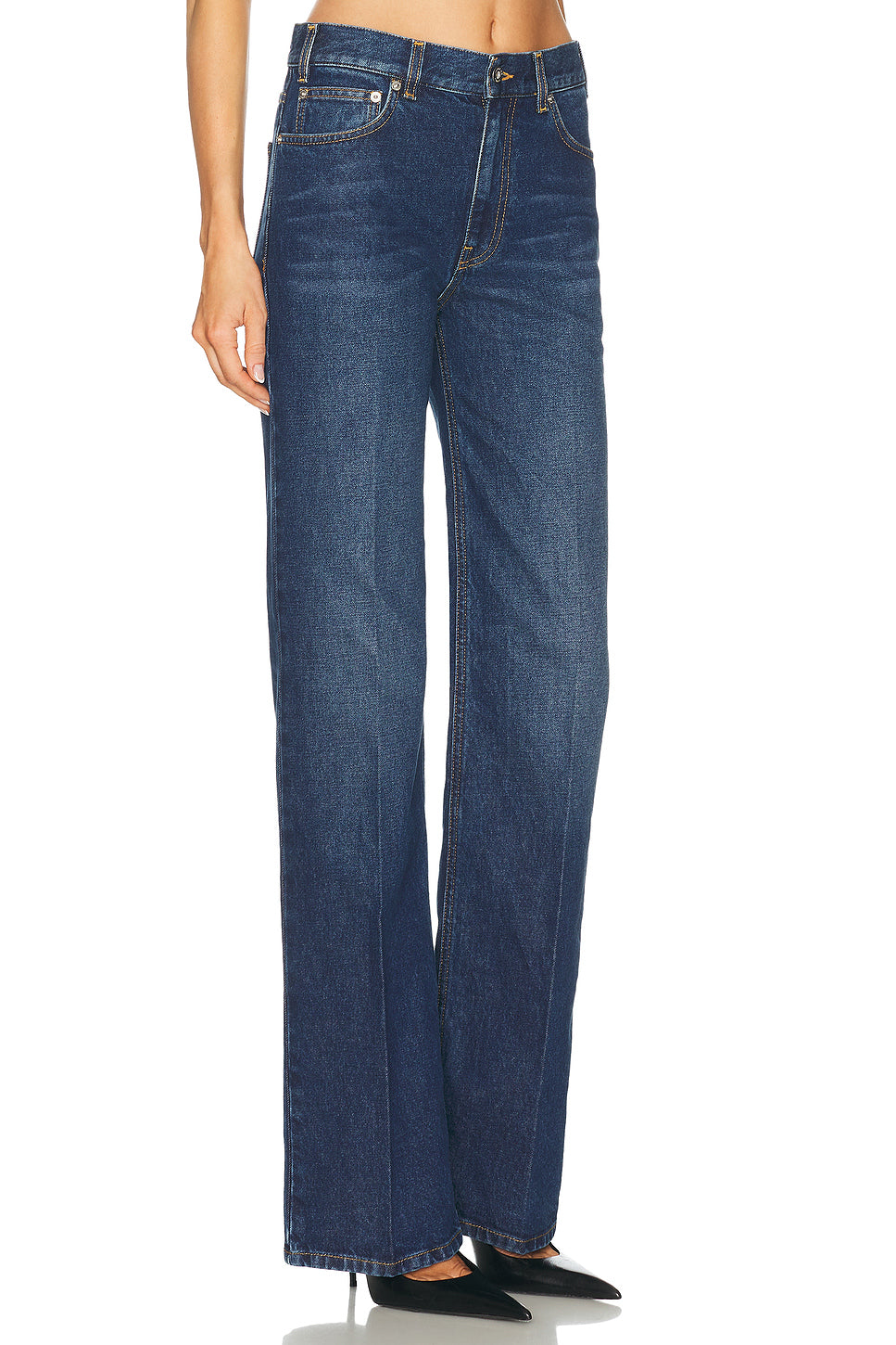 Low Waist Straight Leg