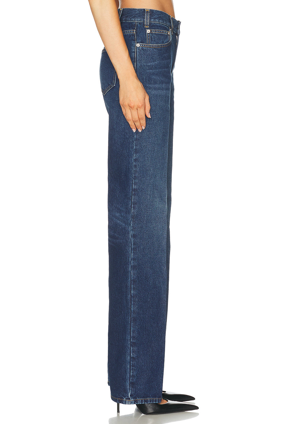 Low Waist Straight Leg