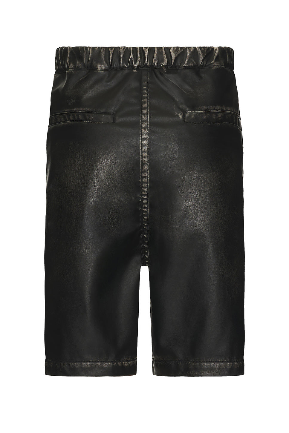 Vegan Leather Shorts