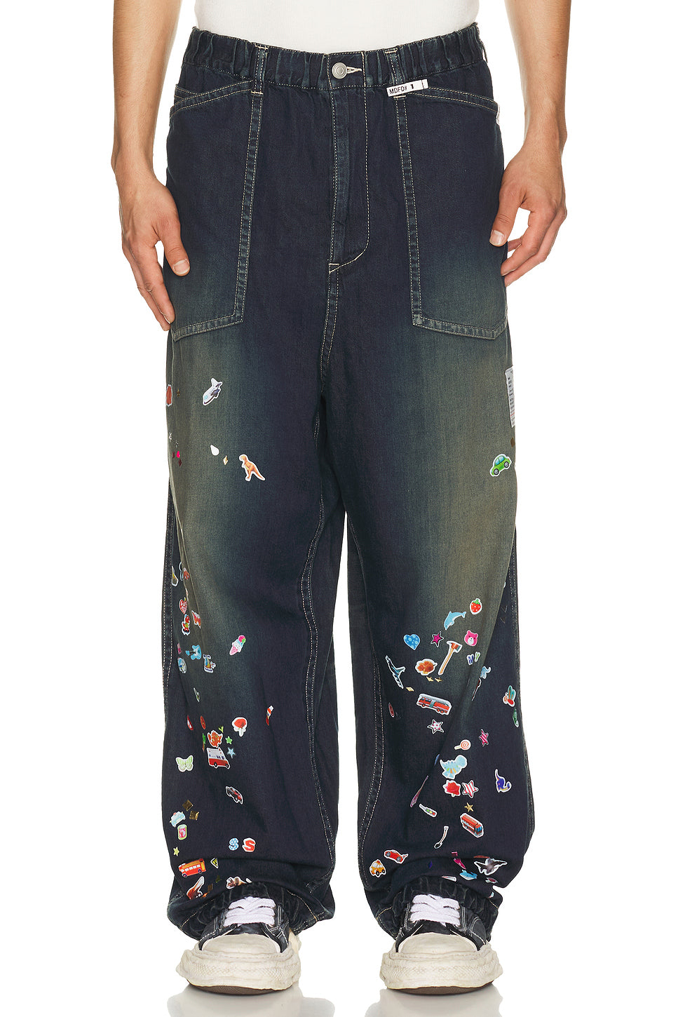 Baker Jeans With Sticker