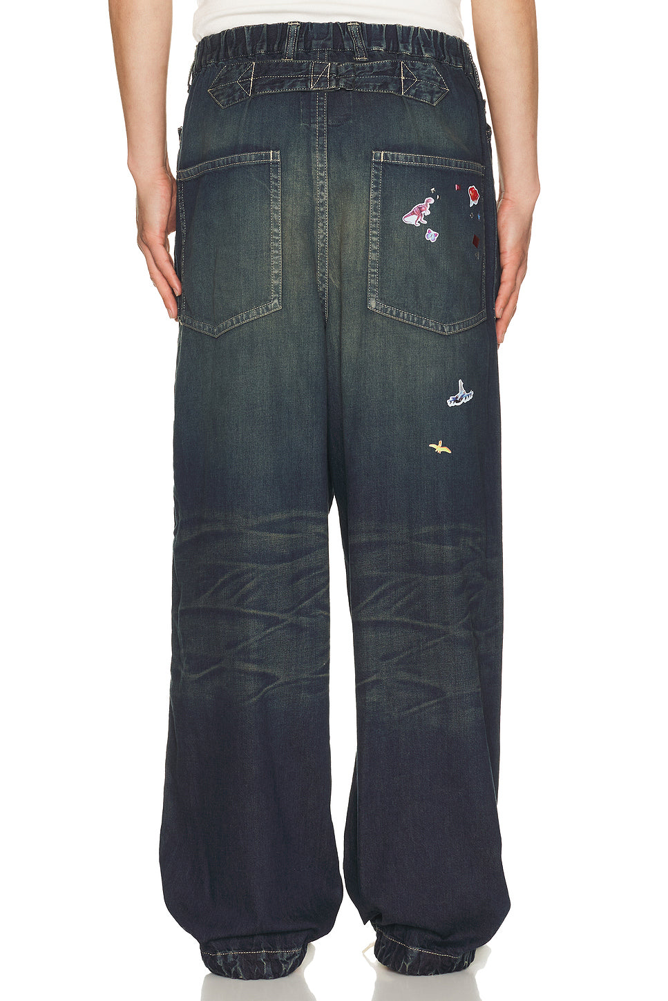 Baker Jeans With Sticker