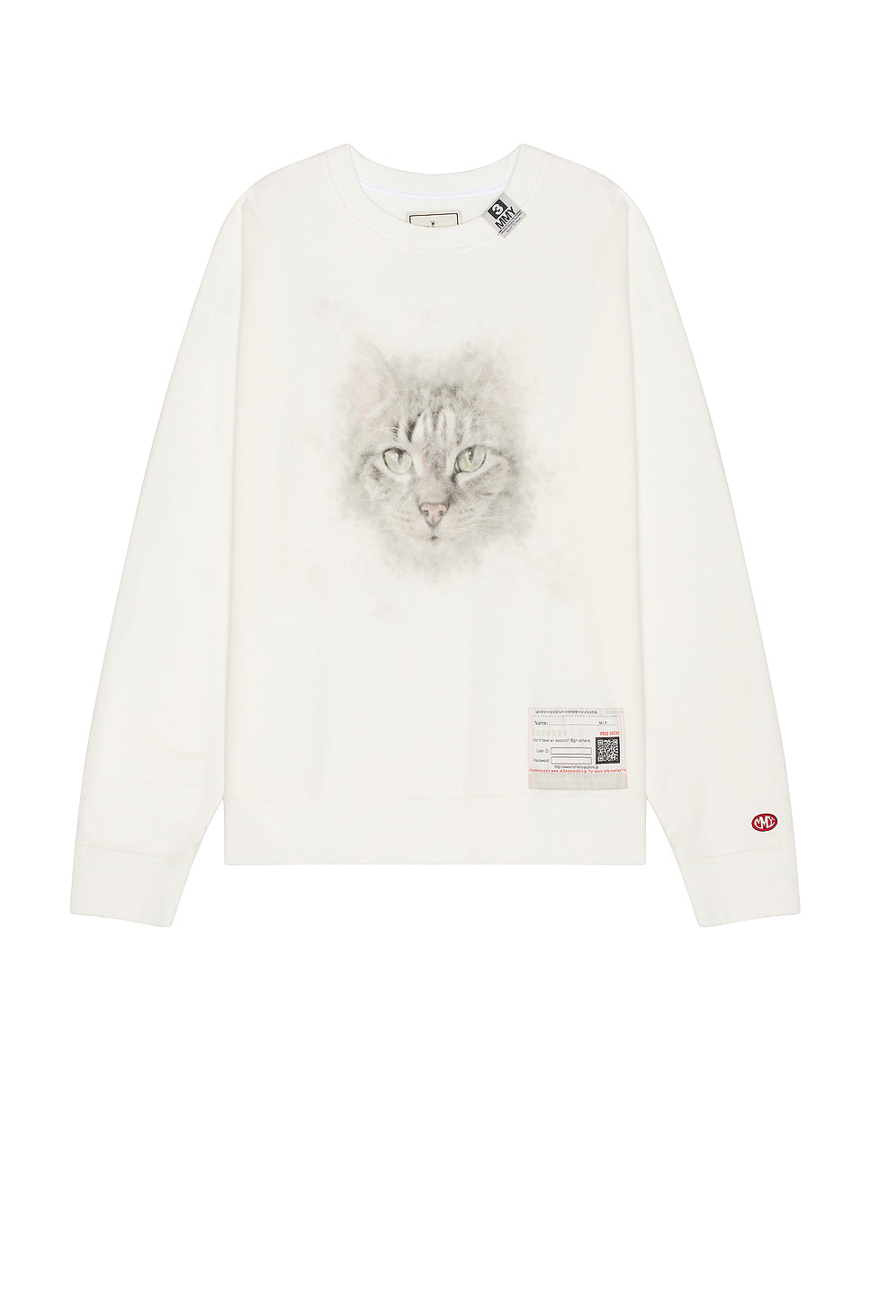 Cat Printed Pullover