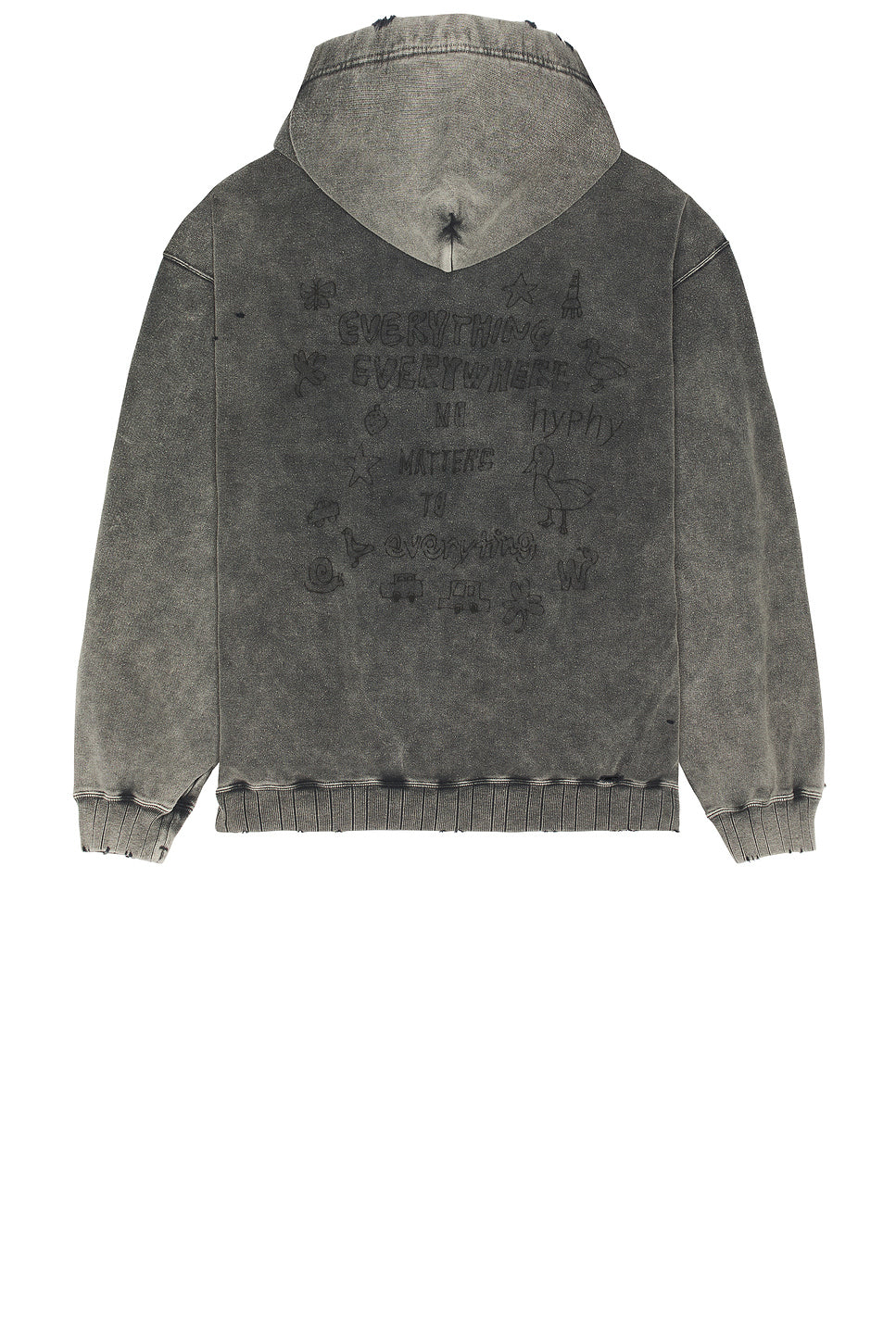 Bleached Parka Hoodie