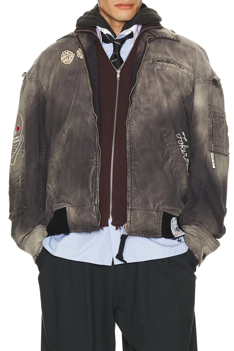 Sun Faded Military Jacket