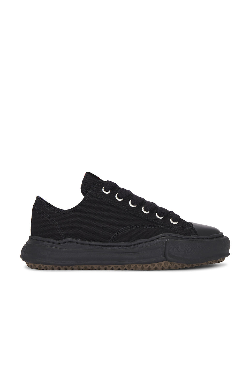 Peterson Original Sole Canvas Low-Top Sneaker in Blk/blk