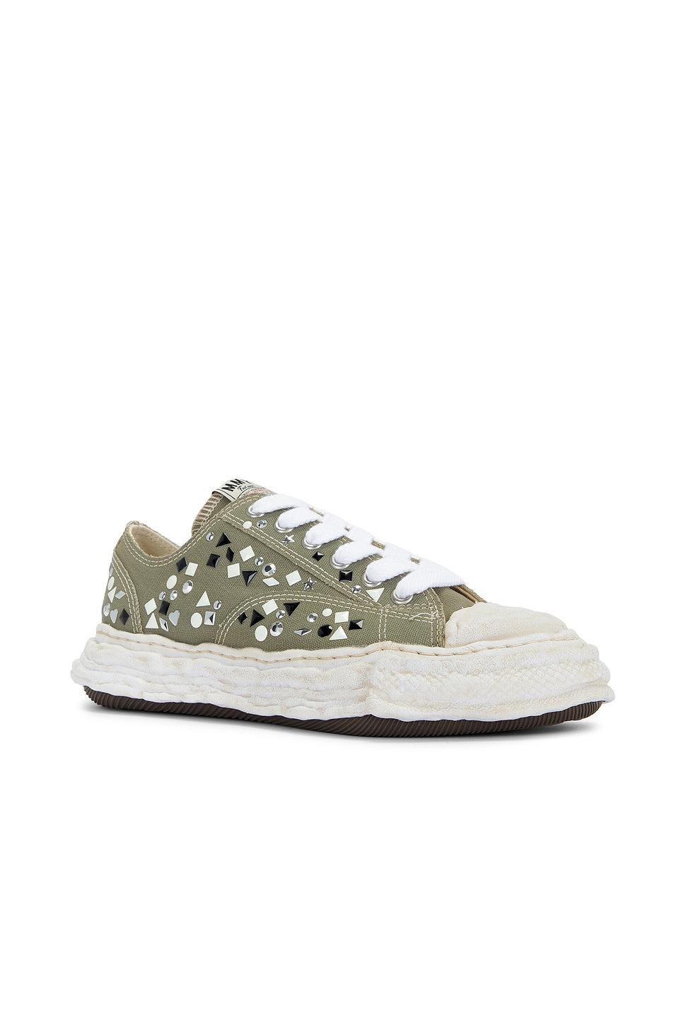 Peterson23 Original Sole Embellished Canvas Low -Top Sneaker