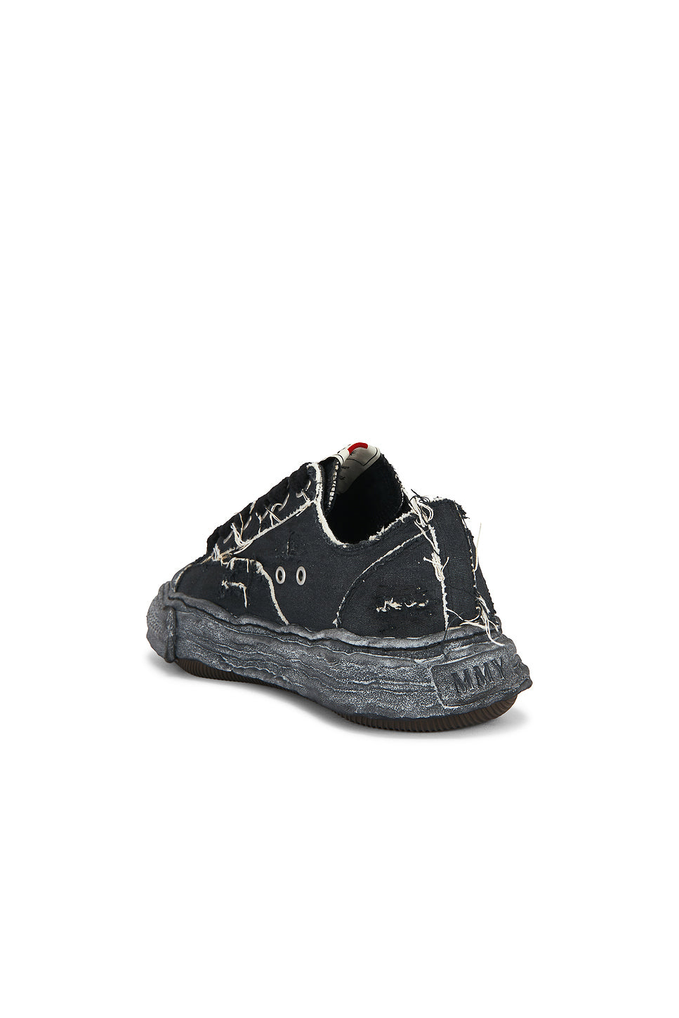 Peterson23 Original Sole Ripping And Over Dyeing Canvas Low -Top Sneaker