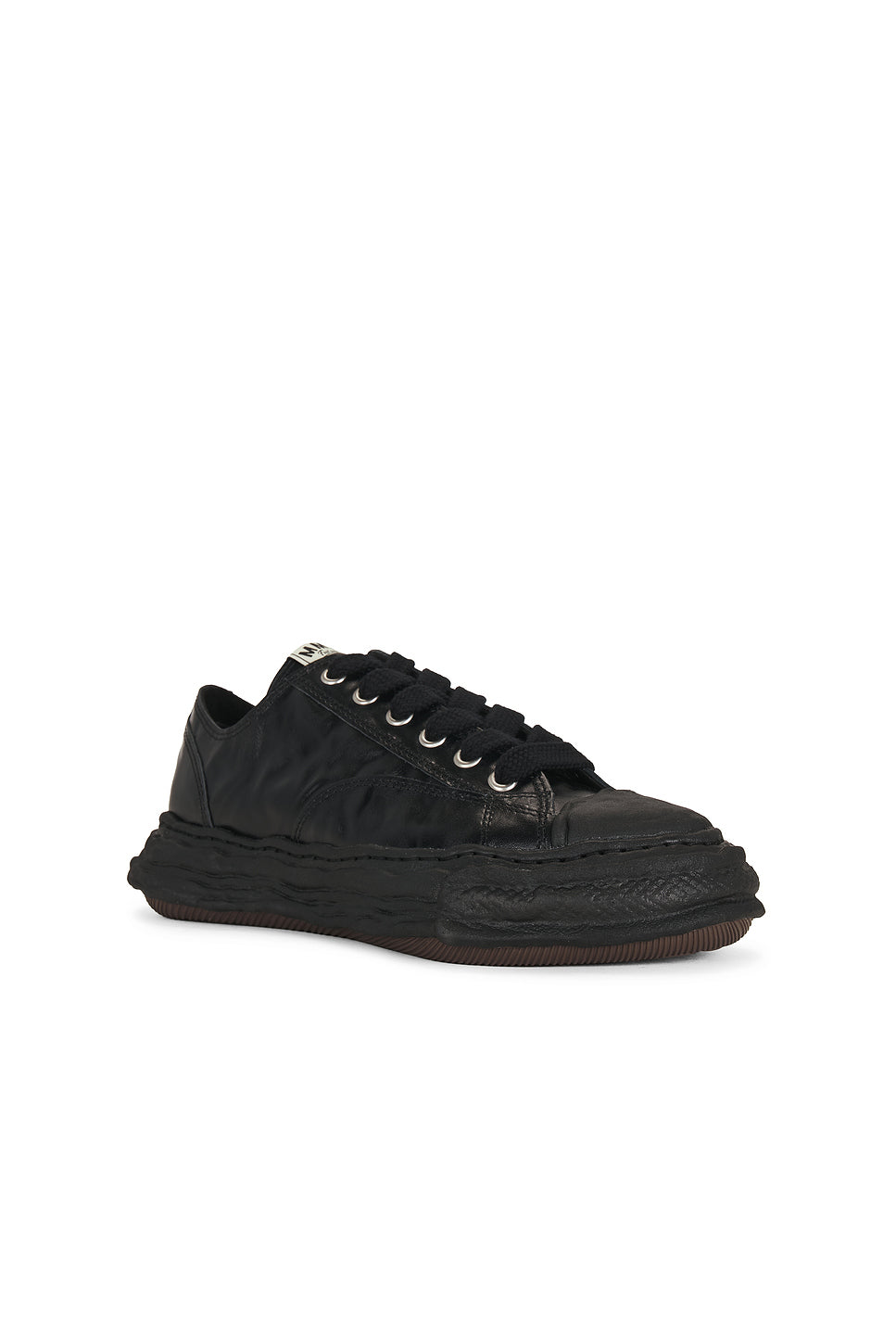 Peterson23 Wrinkled Leather Lowtop Sneakers
