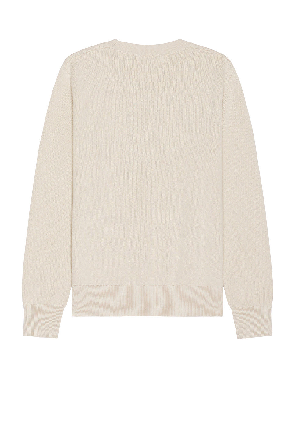 Natural Jacquard Knit Sweater