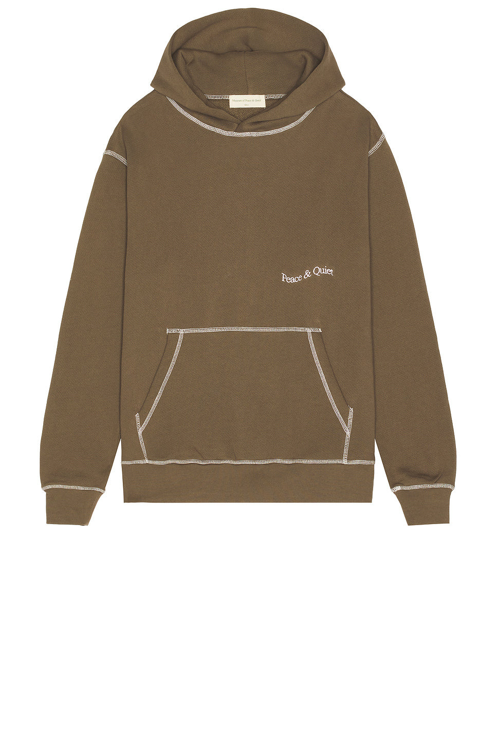 Wordmark Reverse Stitched Hoodie