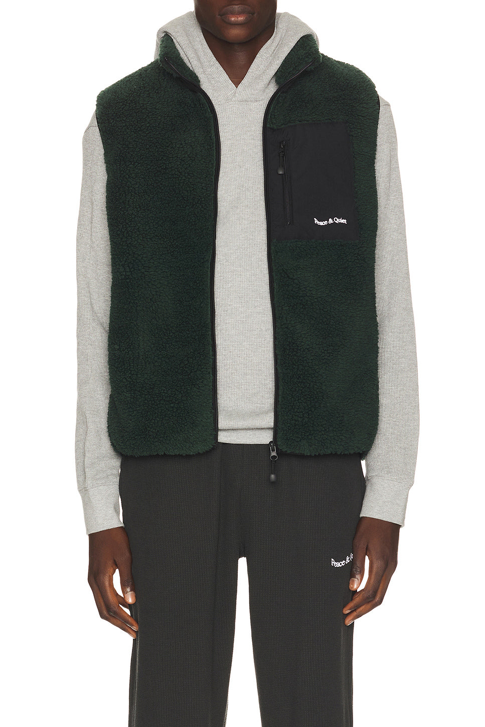 Wordmark Sherpa Vest