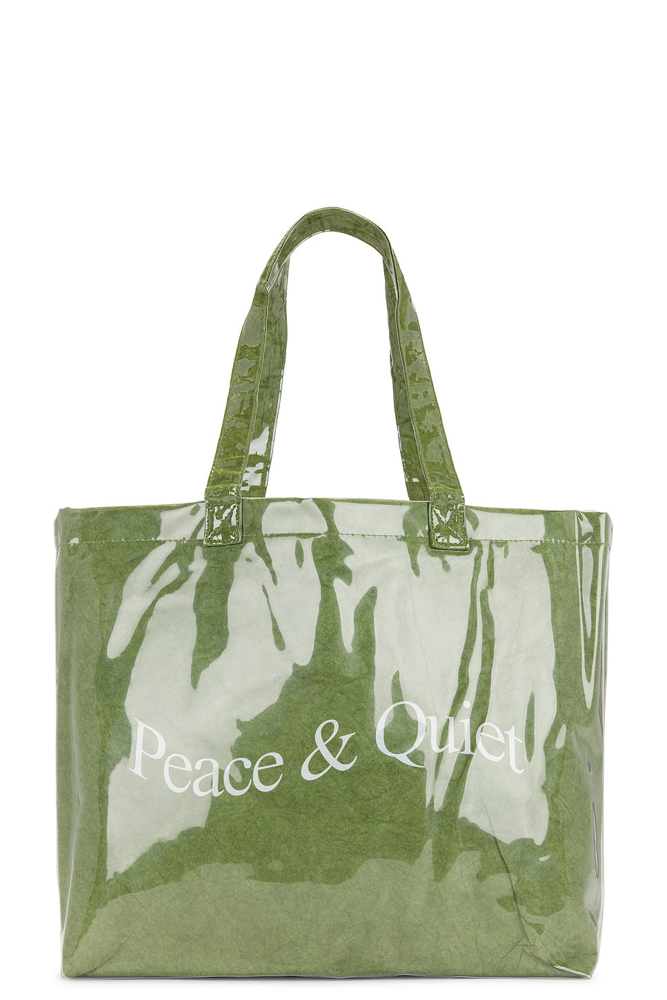 Wordmark Pvc Kraft Tote Bag