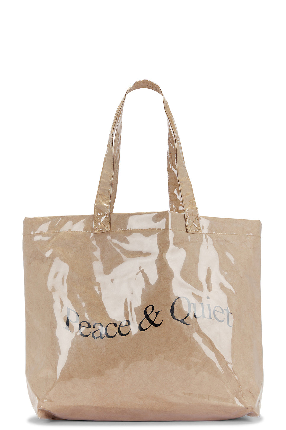 Wordmark Pvc Kraft Tote Bag