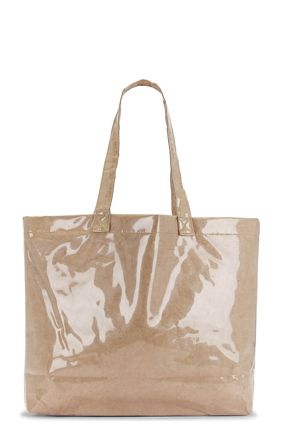 Wordmark Pvc Kraft Tote Bag