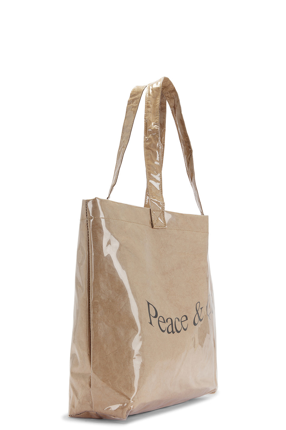 Wordmark Pvc Kraft Tote Bag