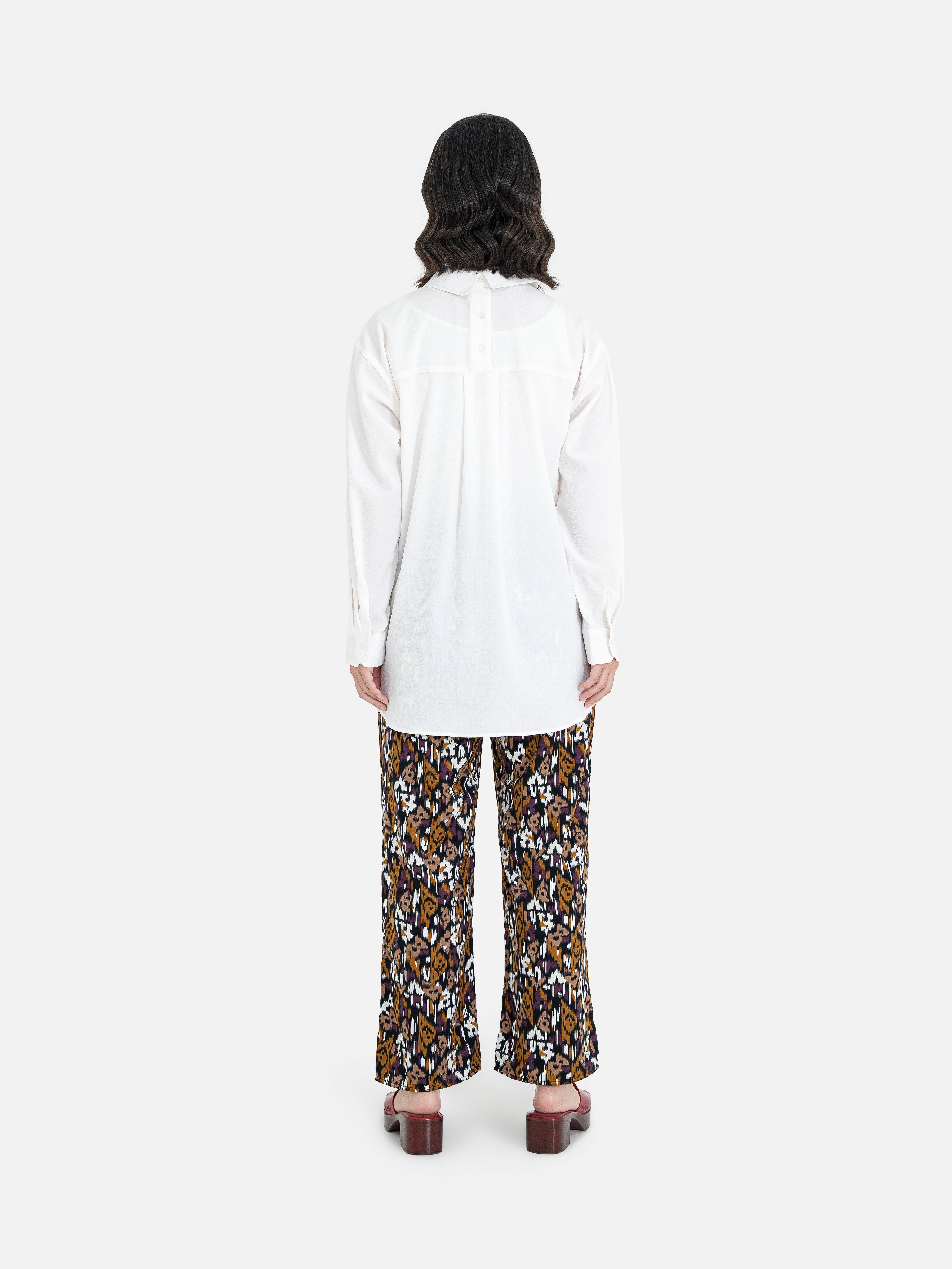 Machida Art Pattern Eazy Pants