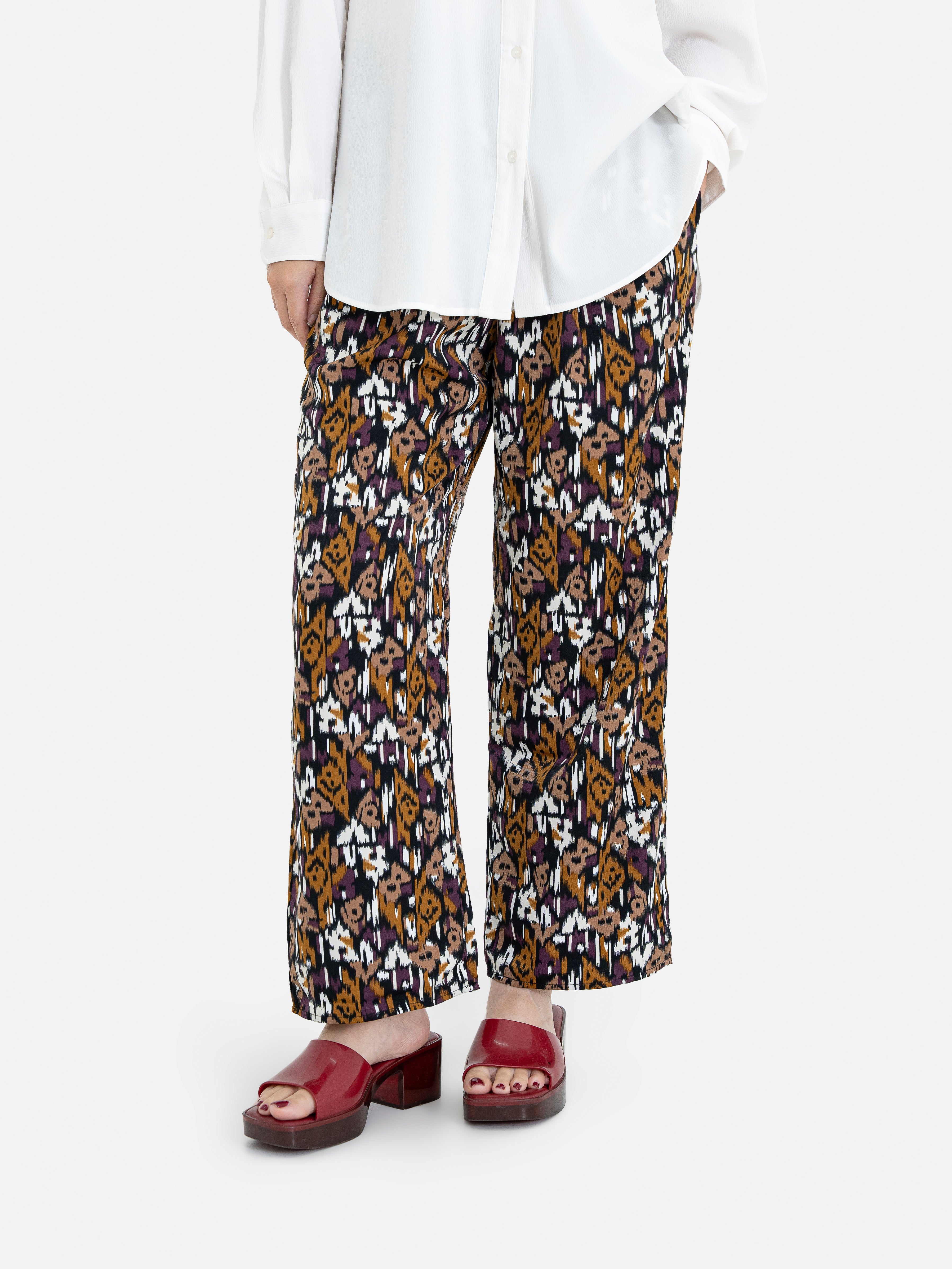 Machida Art Pattern Eazy Pants