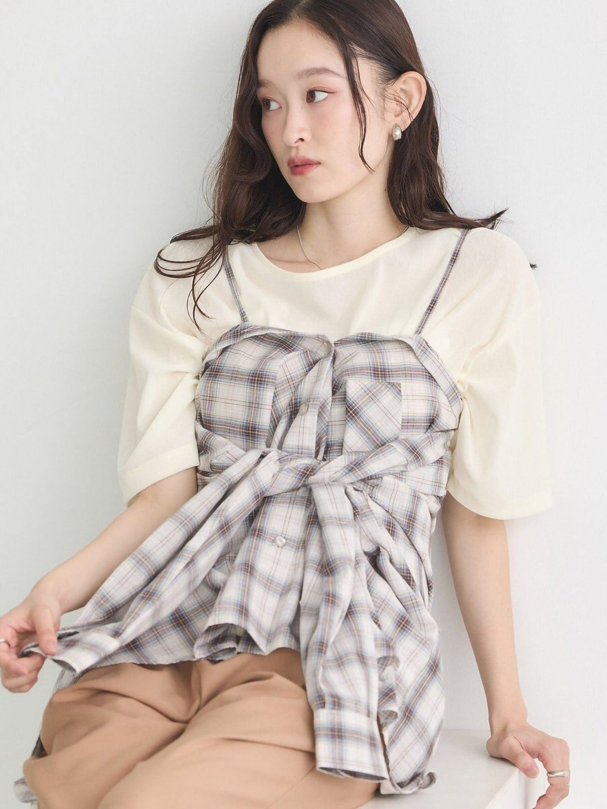 Maika Multiway Check Shirt