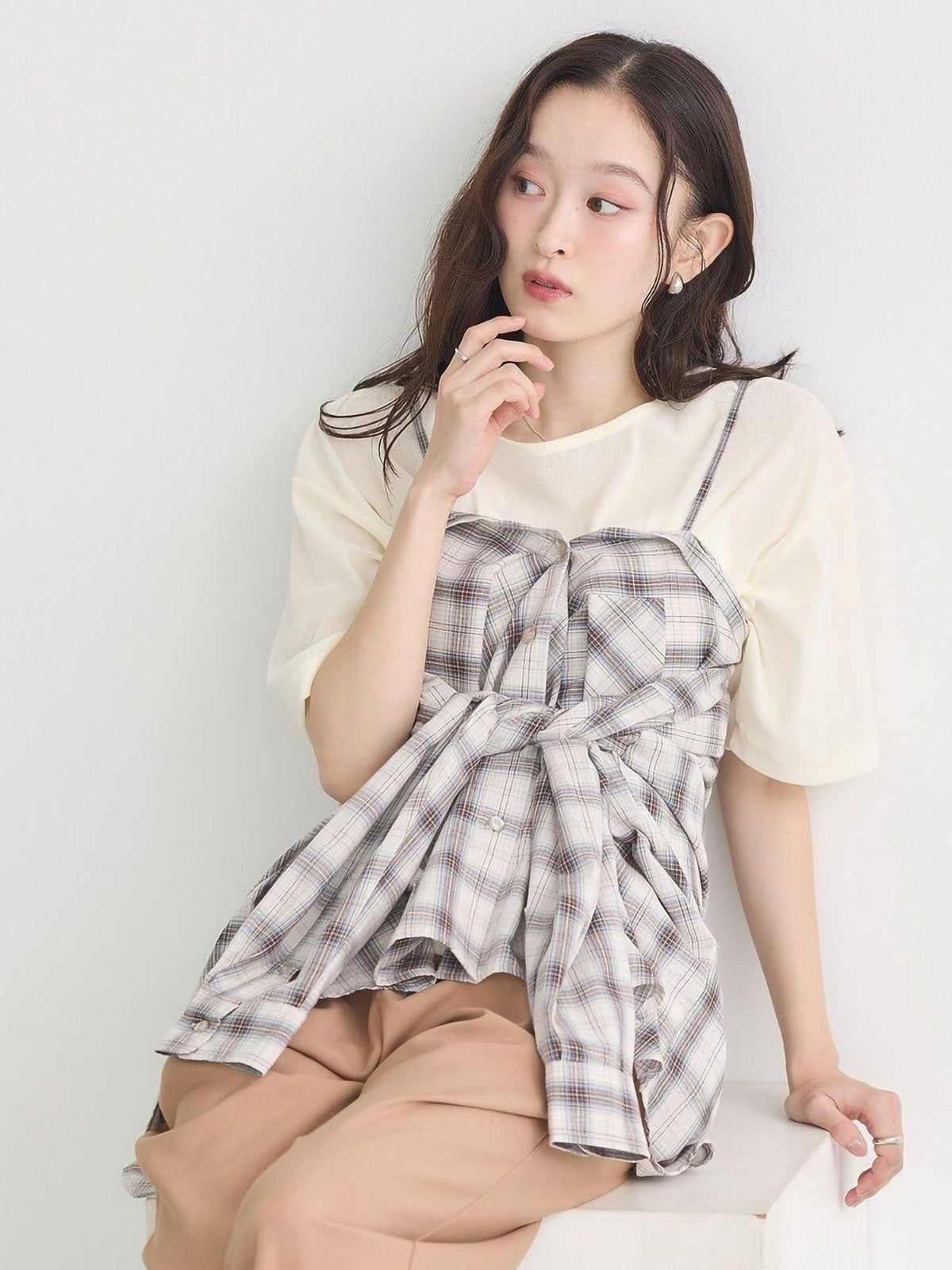 Maika Multiway Check Shirt