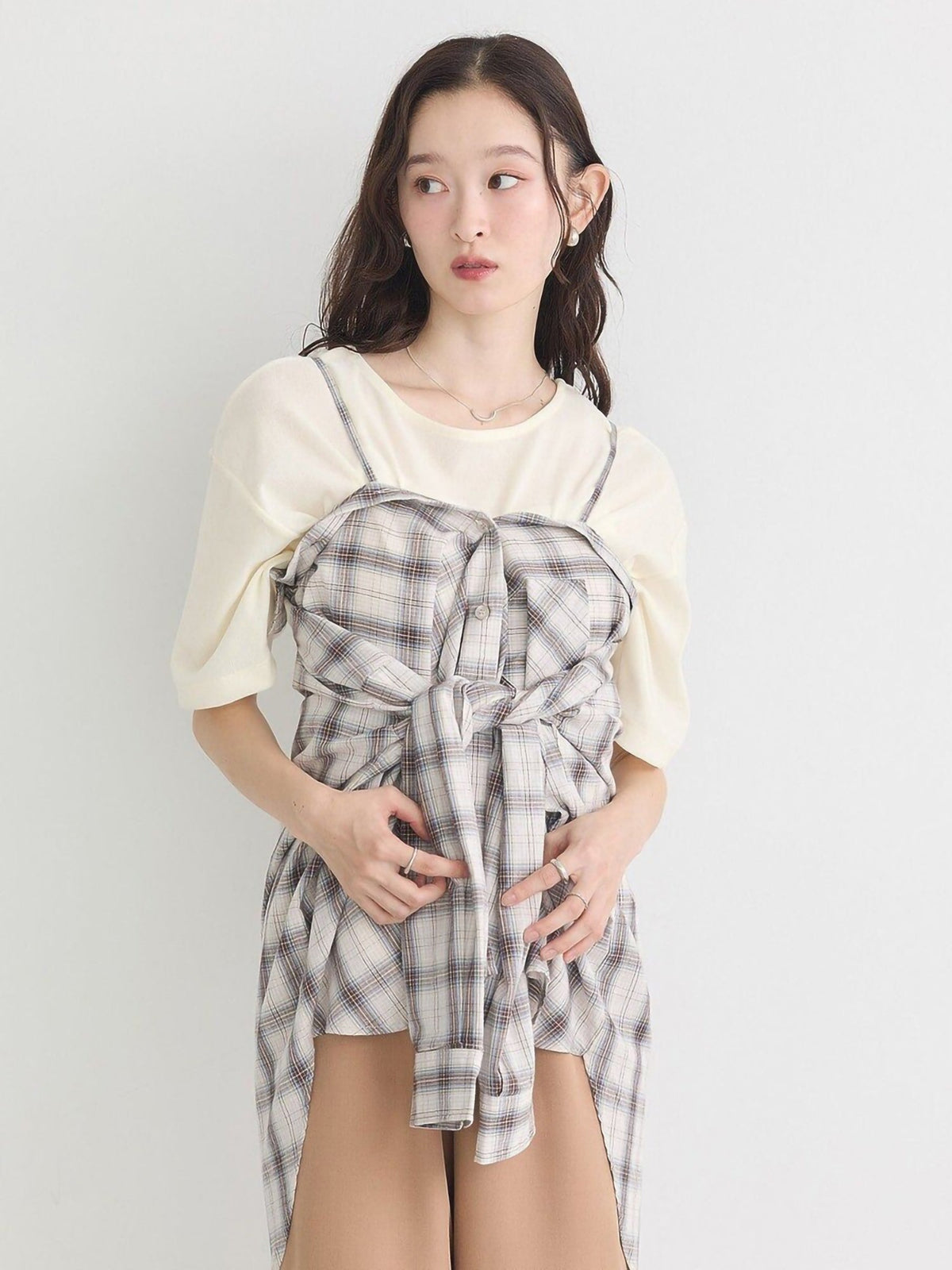 Maika Multiway Check Shirt