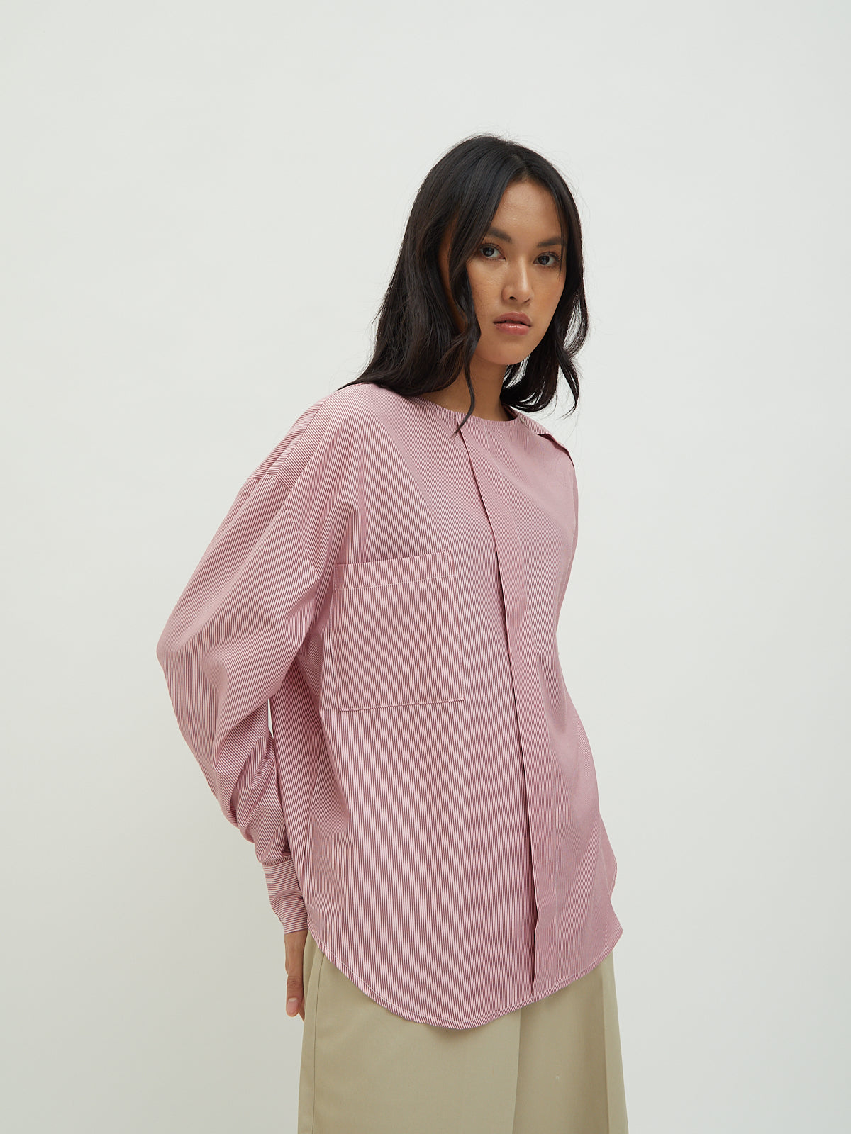 Marianne Side Button Blouse