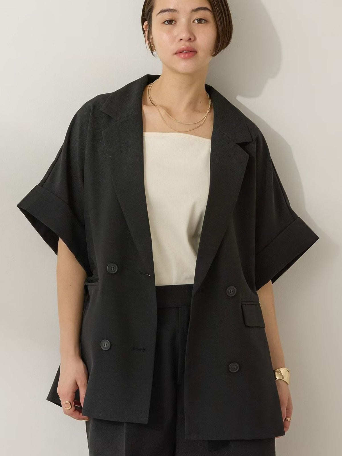 Matsu Tailored Short Sleeve Jacket
