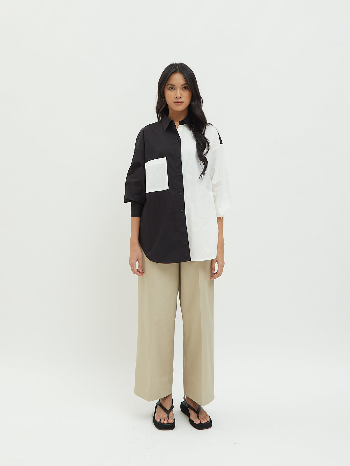 Maudy Twotone Shirt