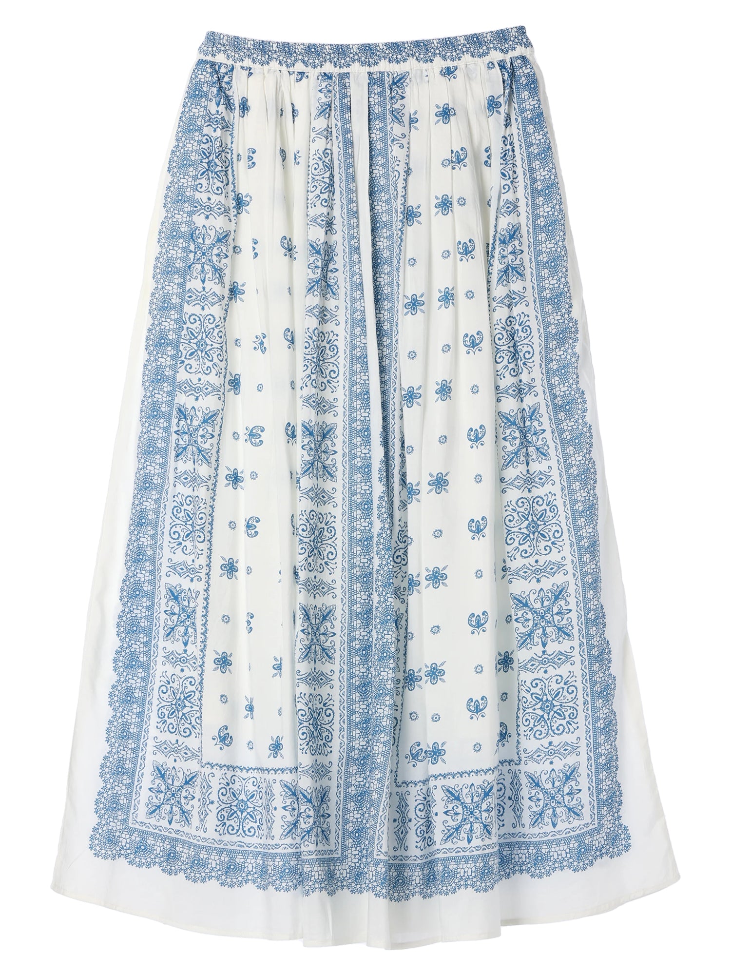 Michio Pattern Maxi Skirt