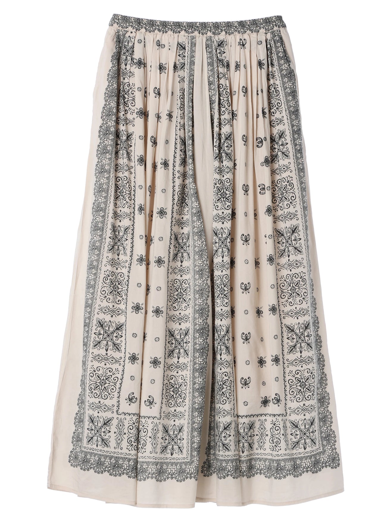 Michio Pattern Maxi Skirt