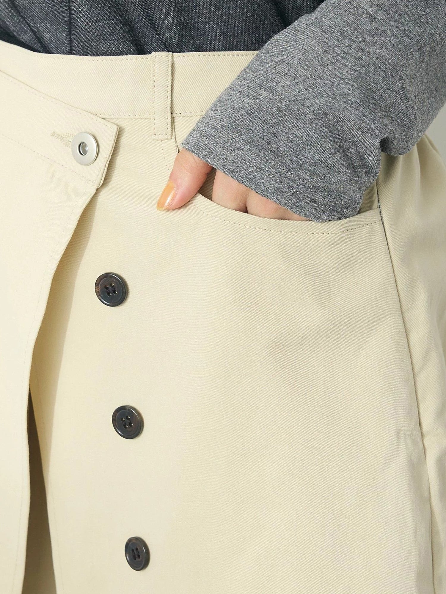 Minae Overlap Skirt