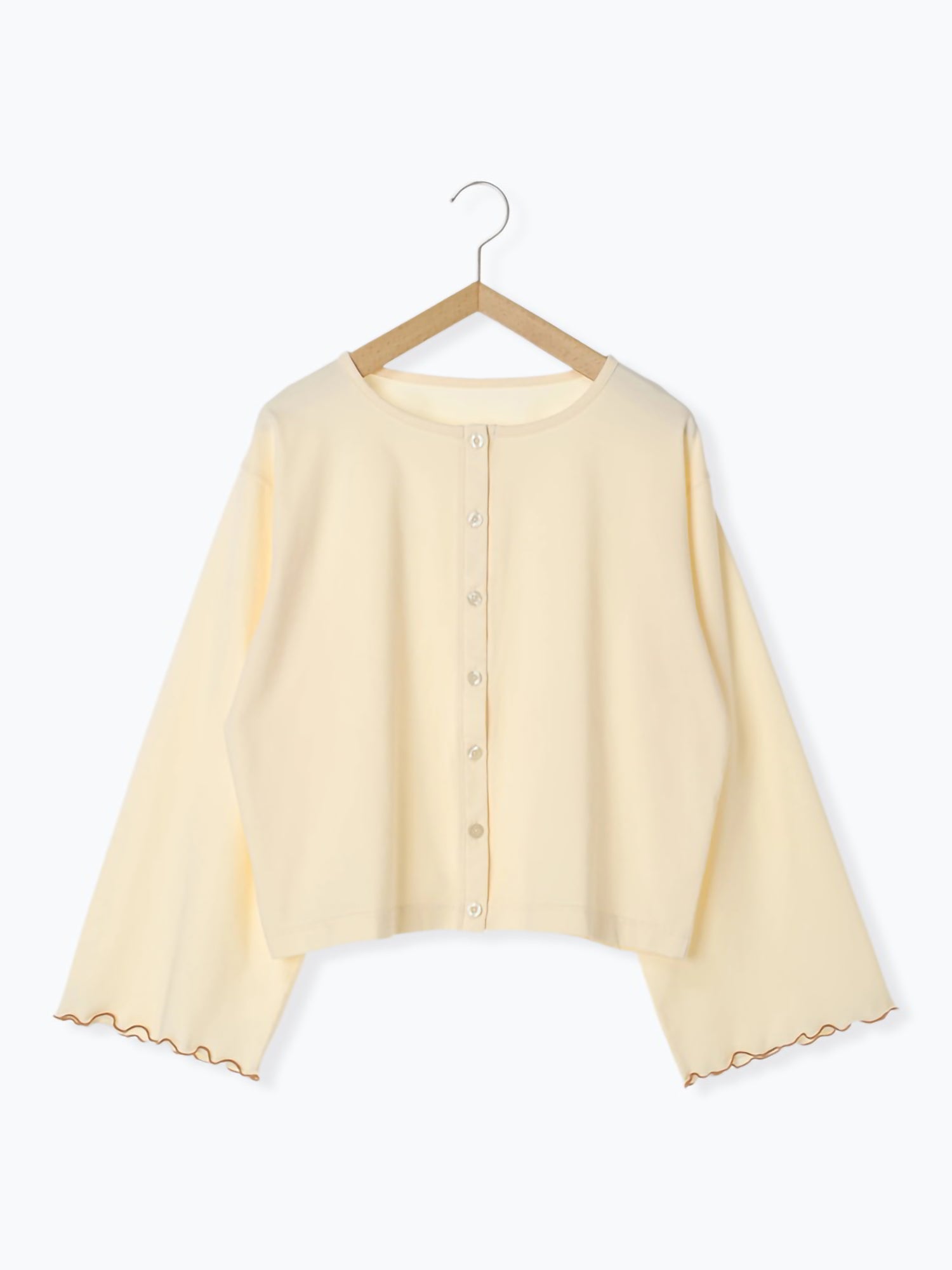 Minakaze (Cool To Touch/Uv Protection) Sleeve Mellow Short Length Cardigan