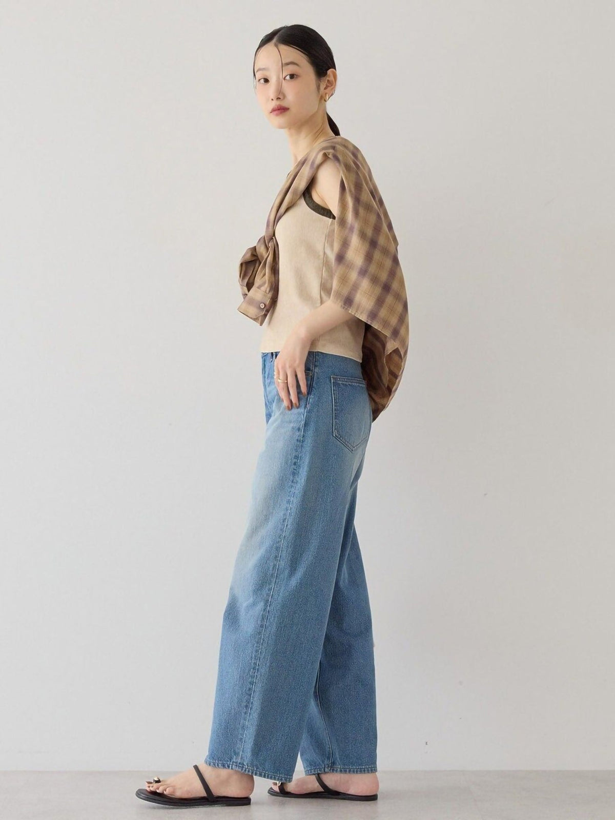 Miu Curved Denim
