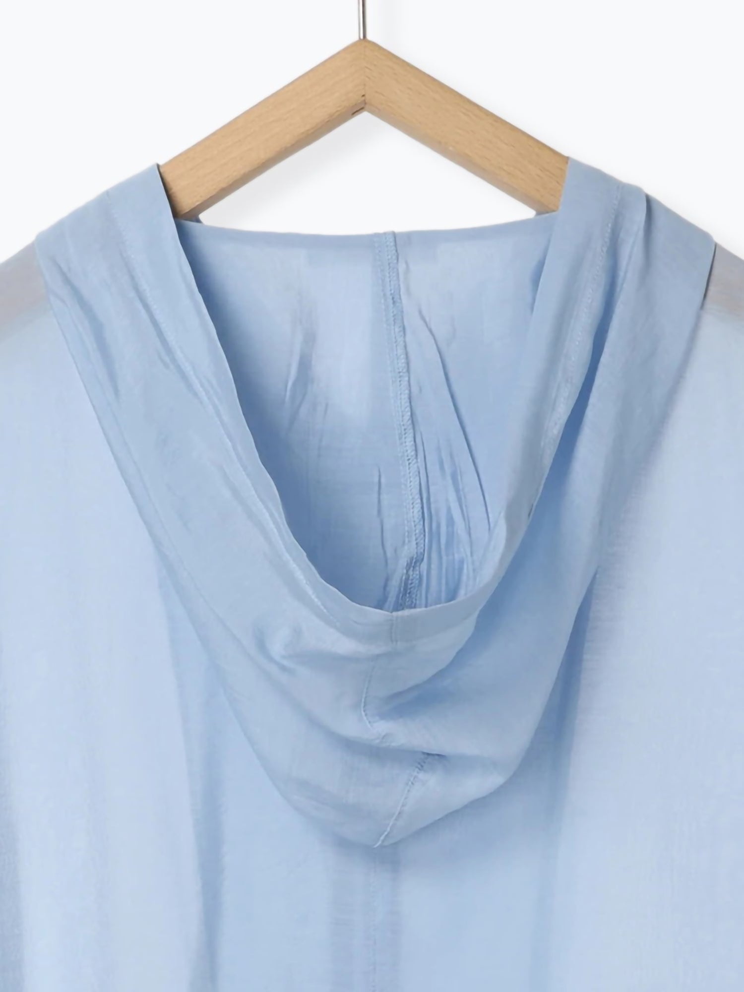 Mizuhara Sheer Zip Hoodie Shirt