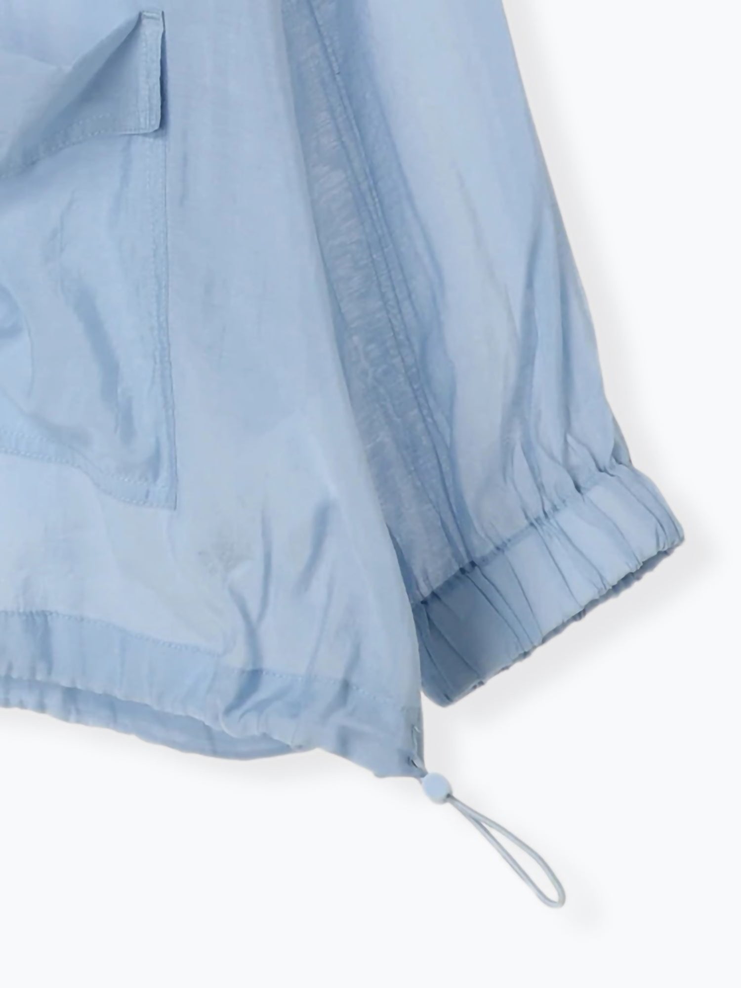 Mizuhara Sheer Zip Hoodie Shirt