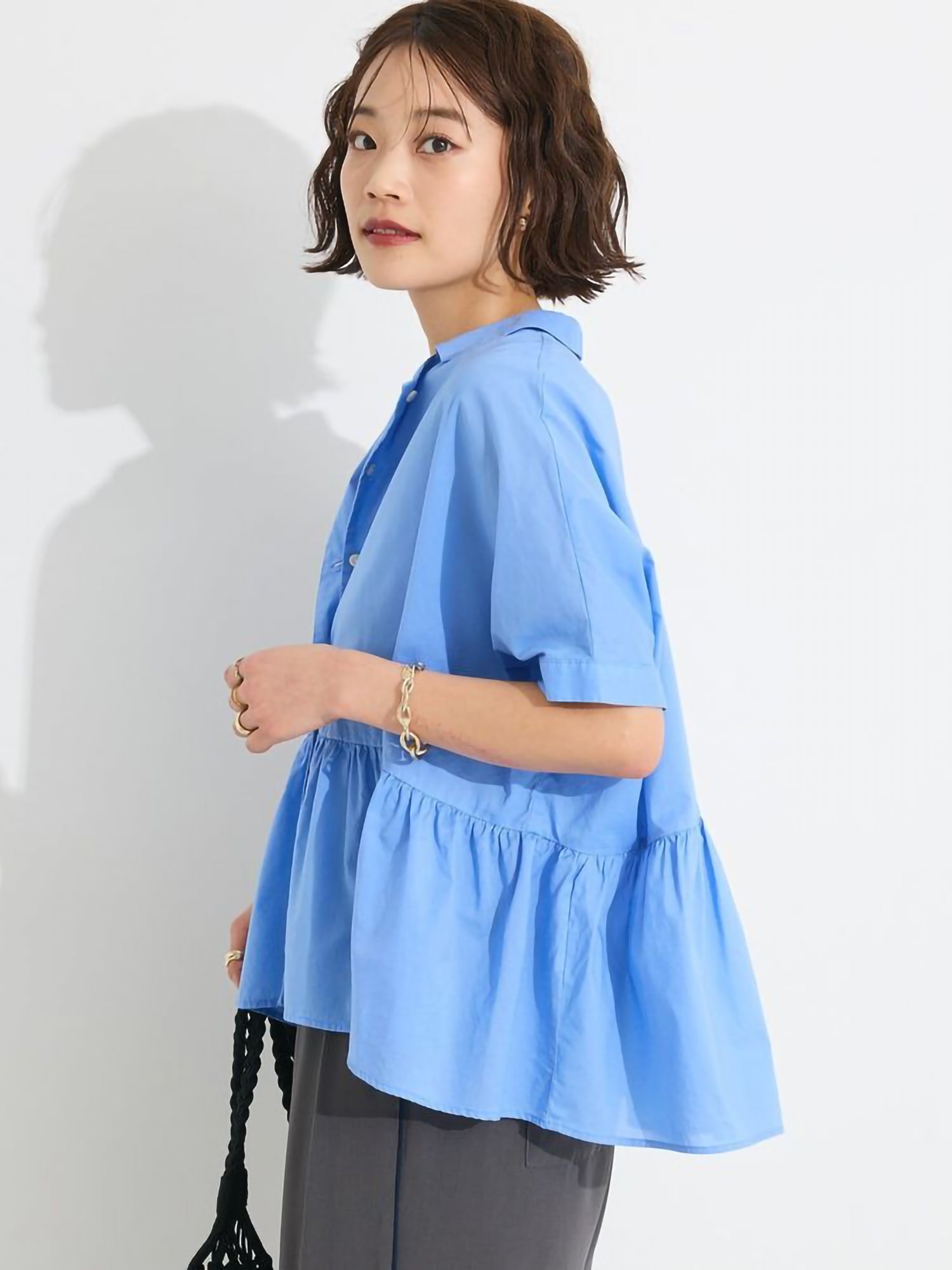 Mizuho Peplum Blouse