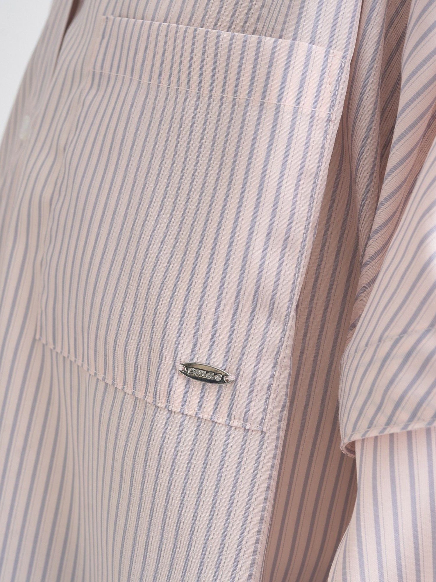 Musubi 2-Way Shoulder Drawstring Ribbon Shirt