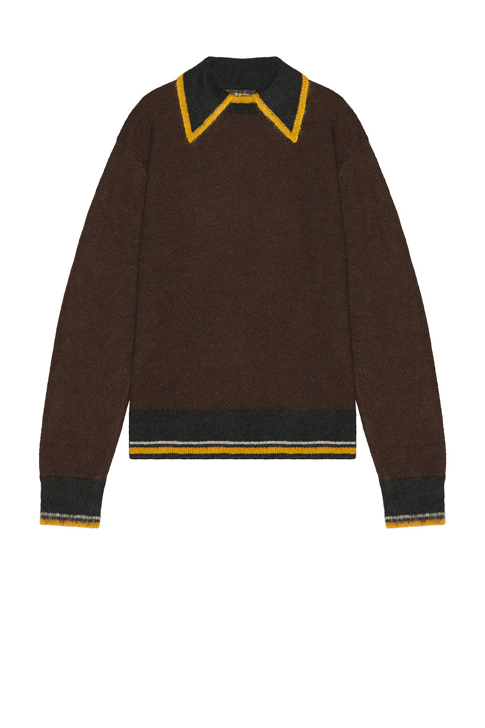 Knitted Collar Jumper