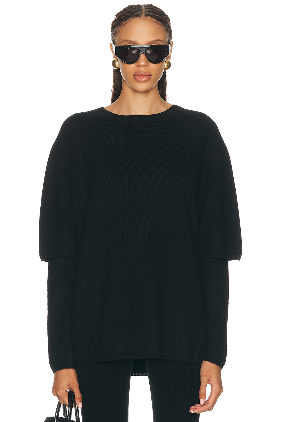 Cobain Layered Knit Sweater