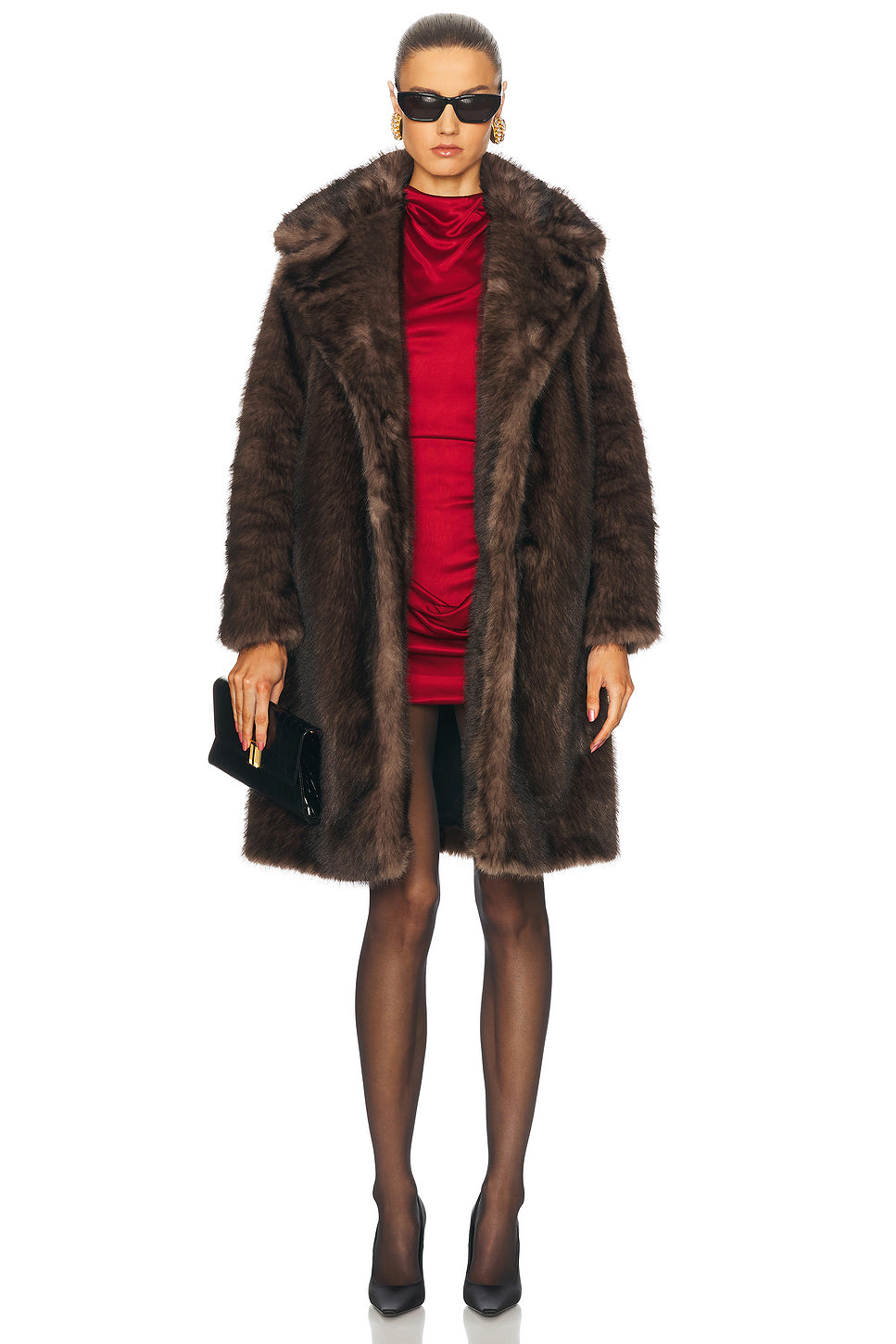 Evita Faux Fur Coat