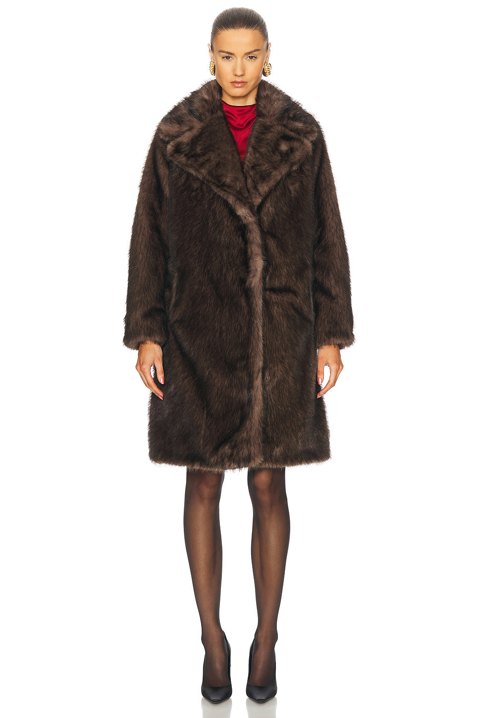 Evita Faux Fur Coat