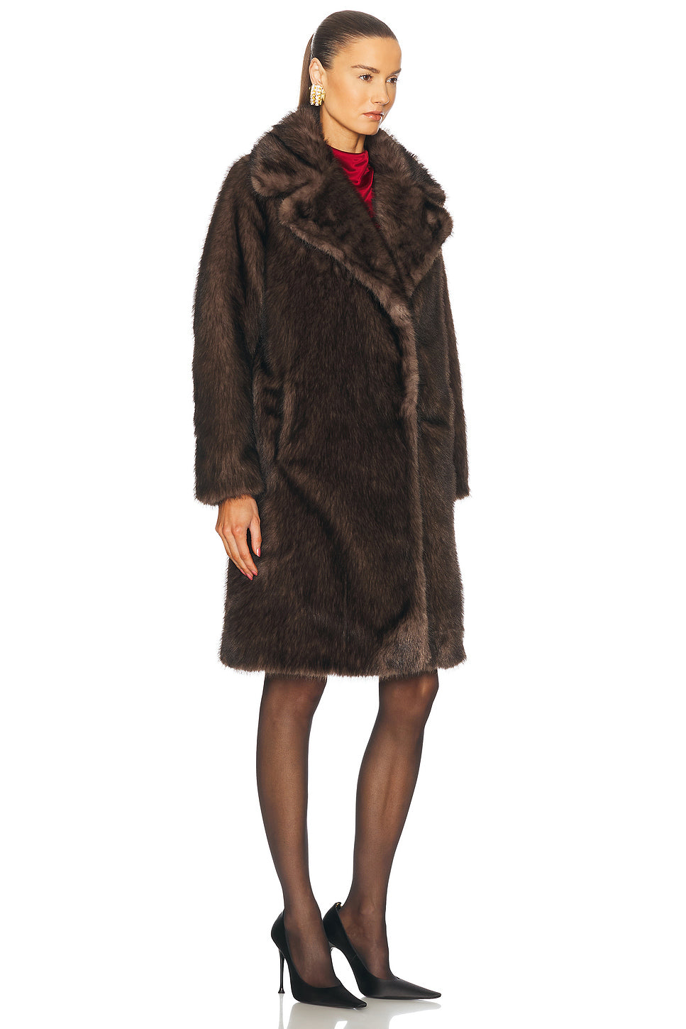 Evita Faux Fur Coat