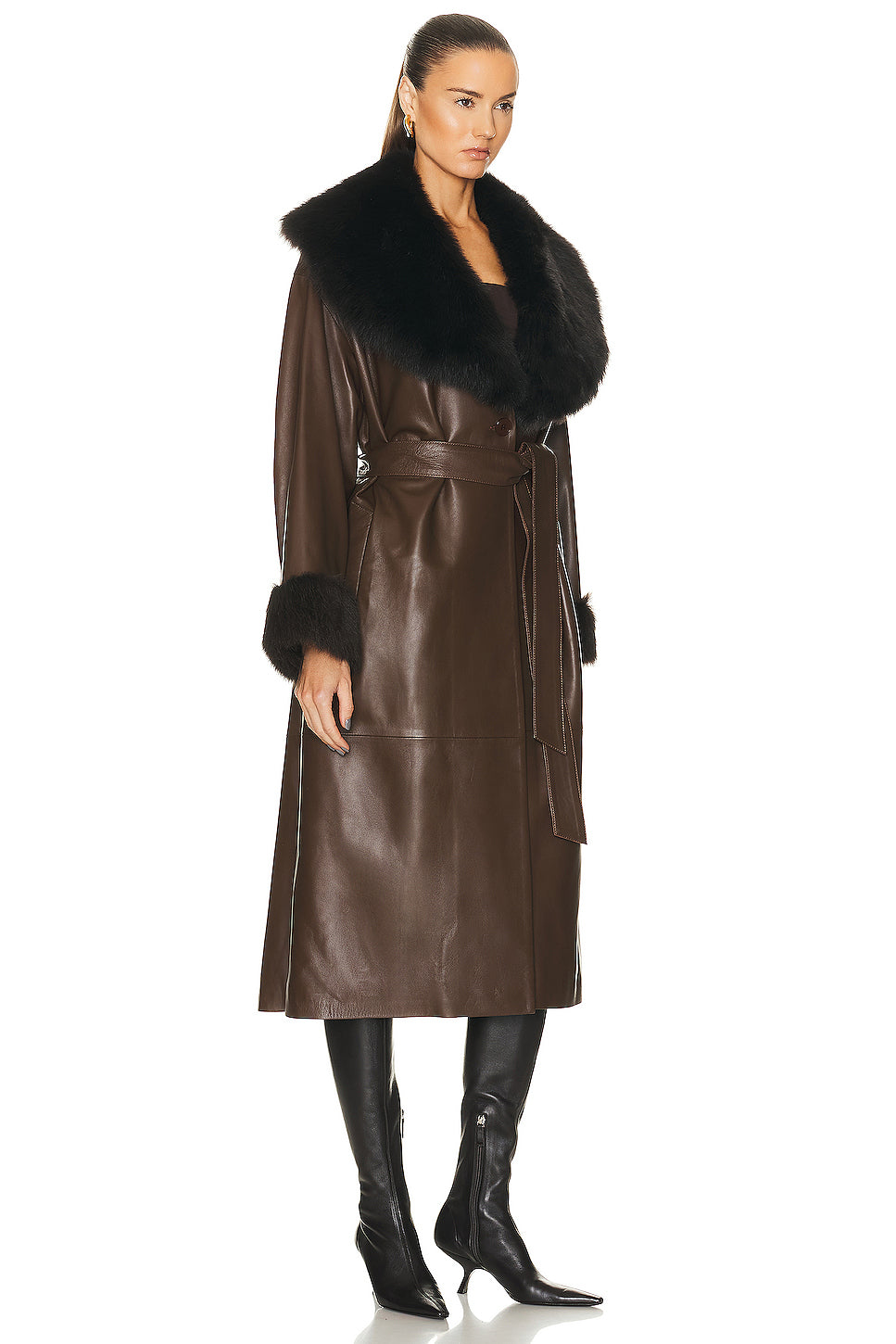 Freja Relaxed Belted Trench Coat