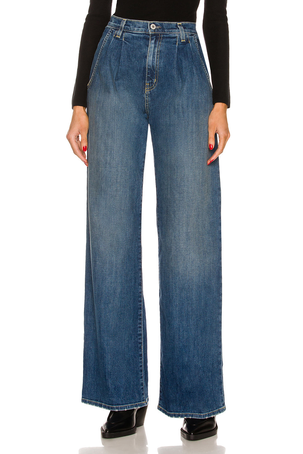 Flora Wide Leg Jeans