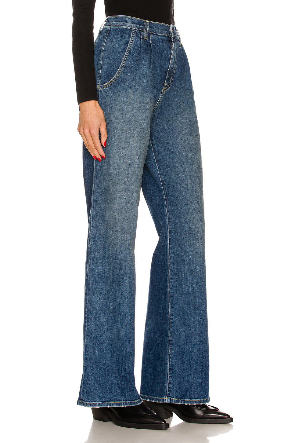 Flora Wide Leg Jeans