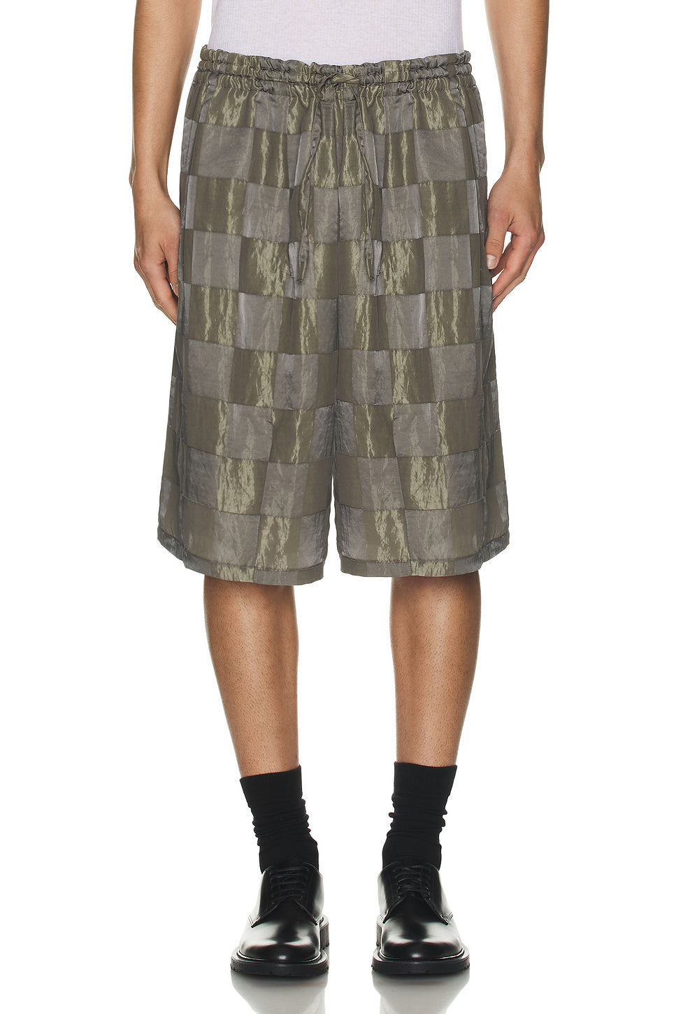 H.d.p. Bright Cloth Checker Shorts