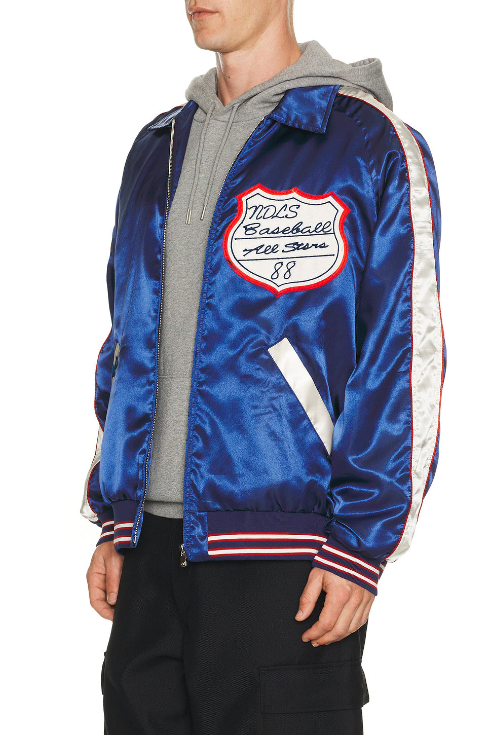 Stadium Jacket Poly Sateen