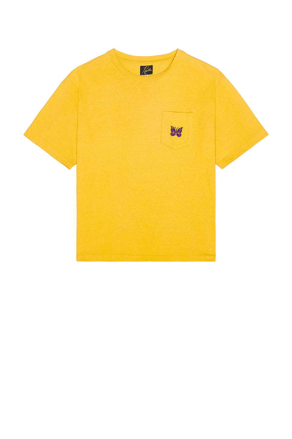 Papillon Embroidered Pocket Tee